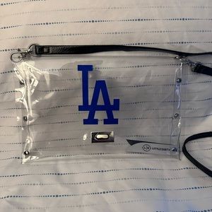 Dodgers Crossbody Clear Bag